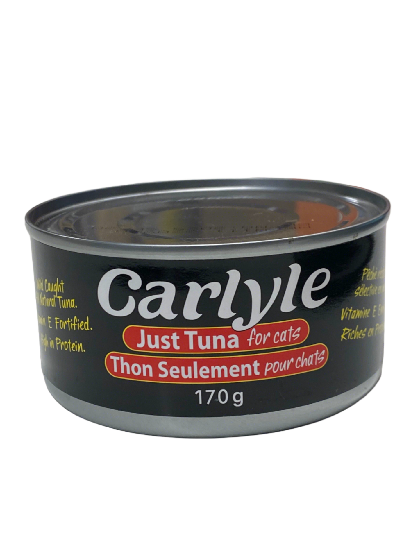 CARLYLE® JUST TUNA FOR CATS WET CAT FOOD 6 OZ