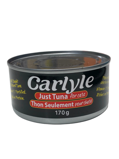 CARLYLE® JUST TUNA FOR CATS WET CAT FOOD 6 OZ