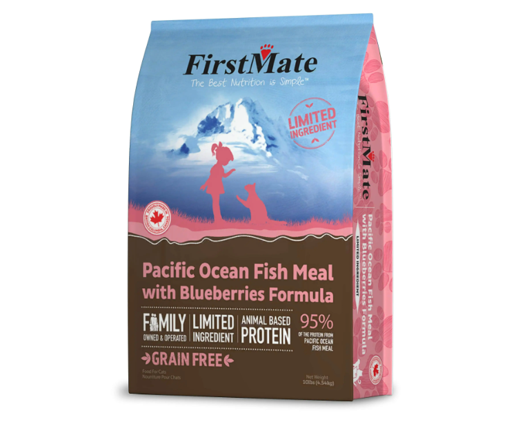 Pacific Ocean Fish Meal With Blueberries Formula Dry Food