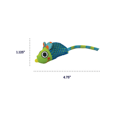 Outward Hound® Petstages® Catnip Dental Health Chew Mice (2 Pack)