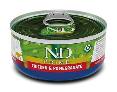 Farmina N&D Prime Chicken &Pomegranate Cat Wet Food 24x2.5oz