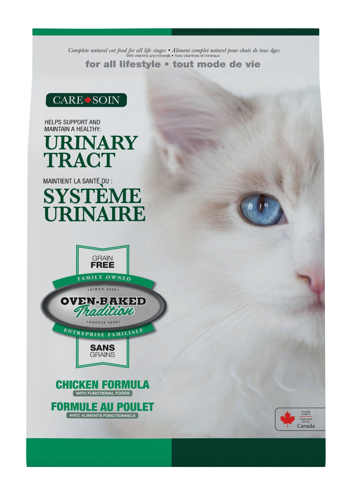 Oven-Baked Tradition Urinary All Life Style Grain Free Chicken Cat