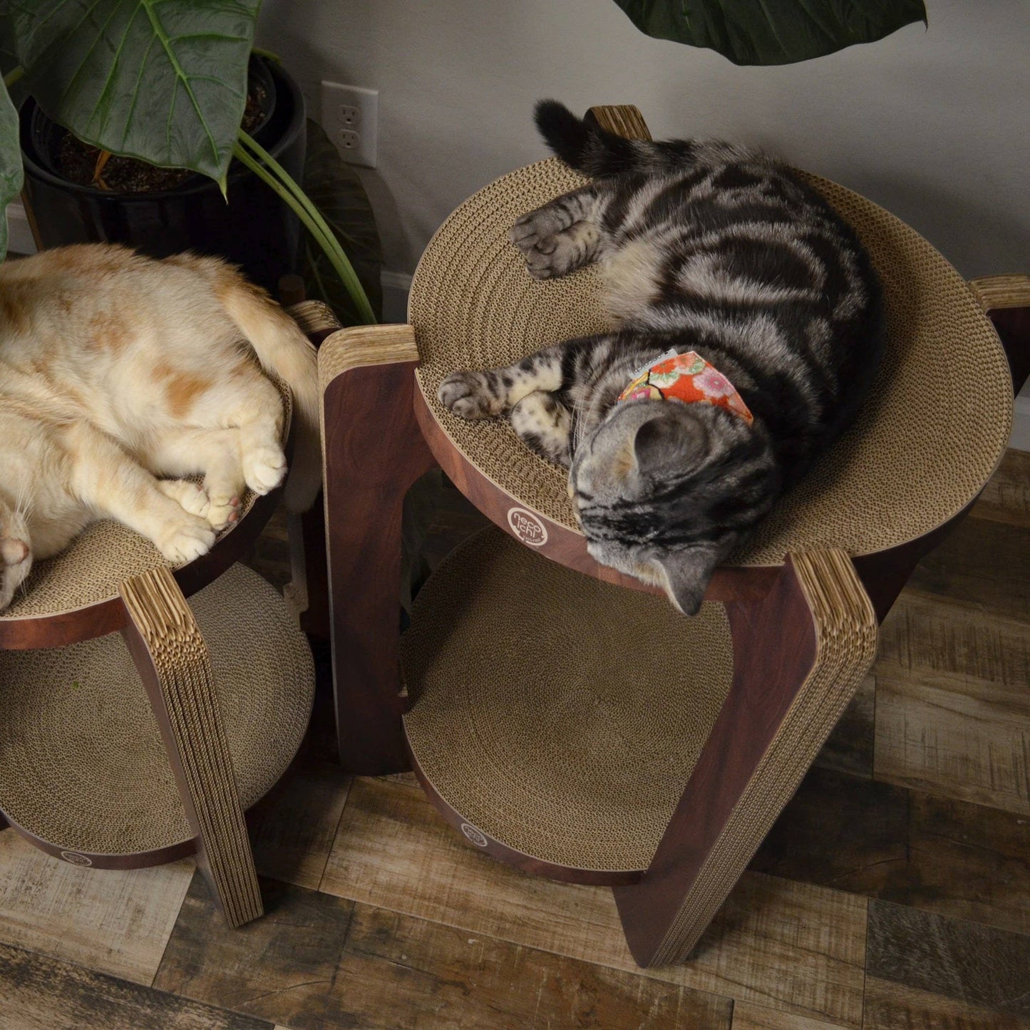 Cozy Cat Scratcher Tower XL (Dark Cherry)