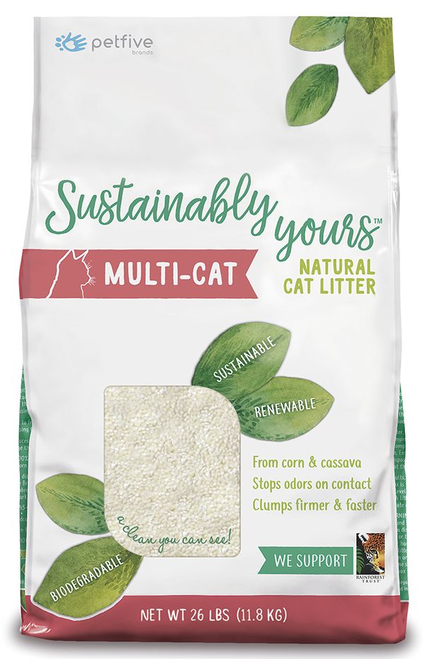 Sustainably Yours - Multi-Cat Clumping Litter