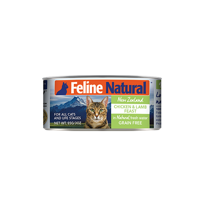 Feline Natural™ Chicken & Lamb Feast Wet Cat Food 24 x 3 oz