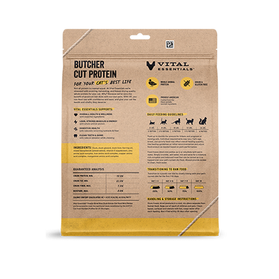 Vital Essentials® Freeze-Dried Raw Duck Entree Mini Patties Cat Food 15oz
