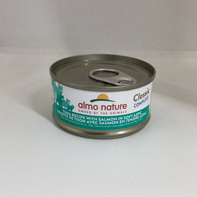 Almo Nature Classic Complete - Tuna Recipe with Salmon in Soft Aspic, 2.47oz