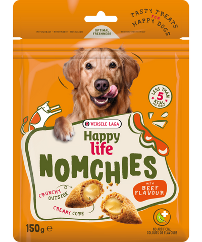 Happy Life Nomchies Beef dog snack 150g