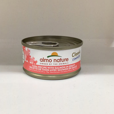 Almo Nature Classic Complete - Tuna Recipe with Salmon in Gravy, 2.47oz