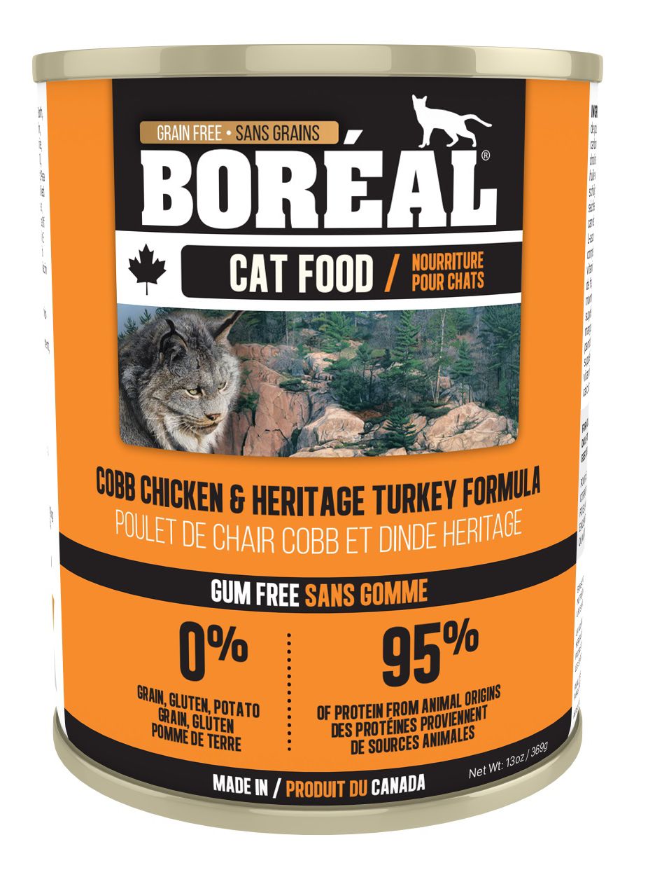 Boreal Canned Food Cobb Chicken And Heritage Turkey Cat