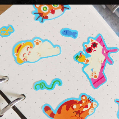 Maofrens Vacation Sticker Sheet