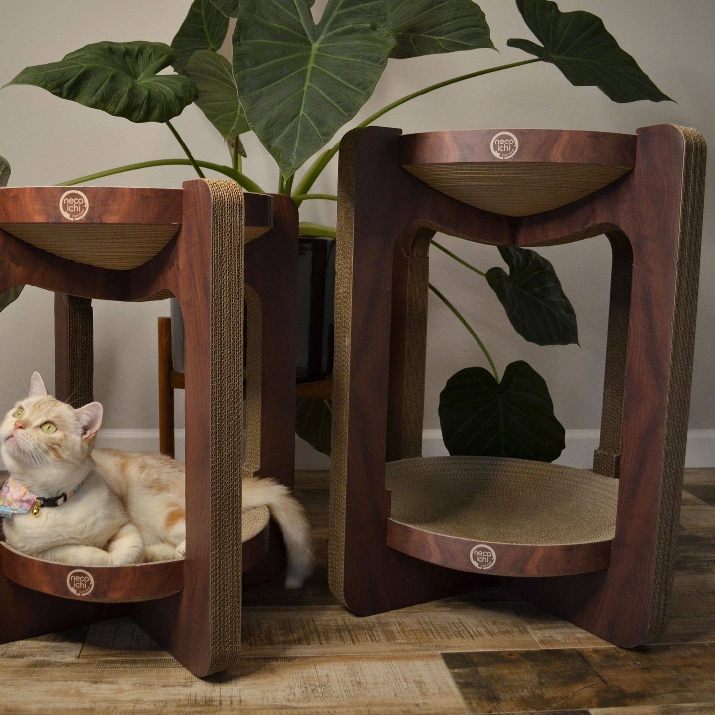 Cozy Cat Scratcher Tower XL (Dark Cherry)