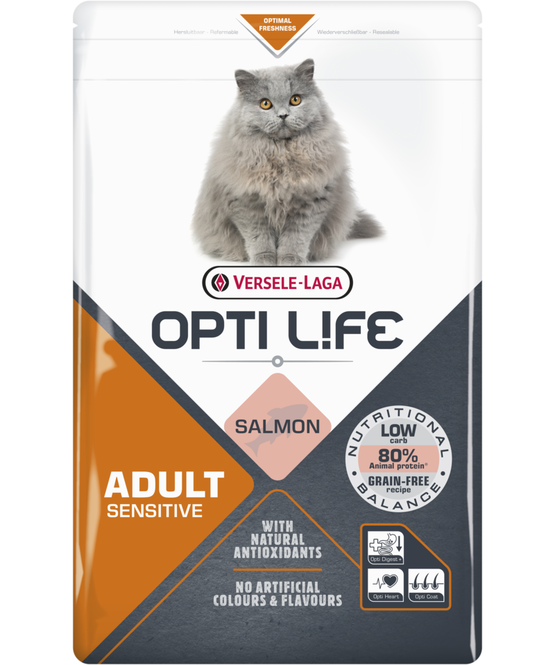 Opti-Life Adult Sensitive Salmon Dry Food