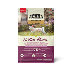 Acana Highest Protein Kitten Chicken, Turkey, and Salmon Dry Food, 3.9lb