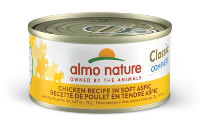 Almo Nature Classic Complete - Chicken Recipe in Soft Aspic, 2.47oz