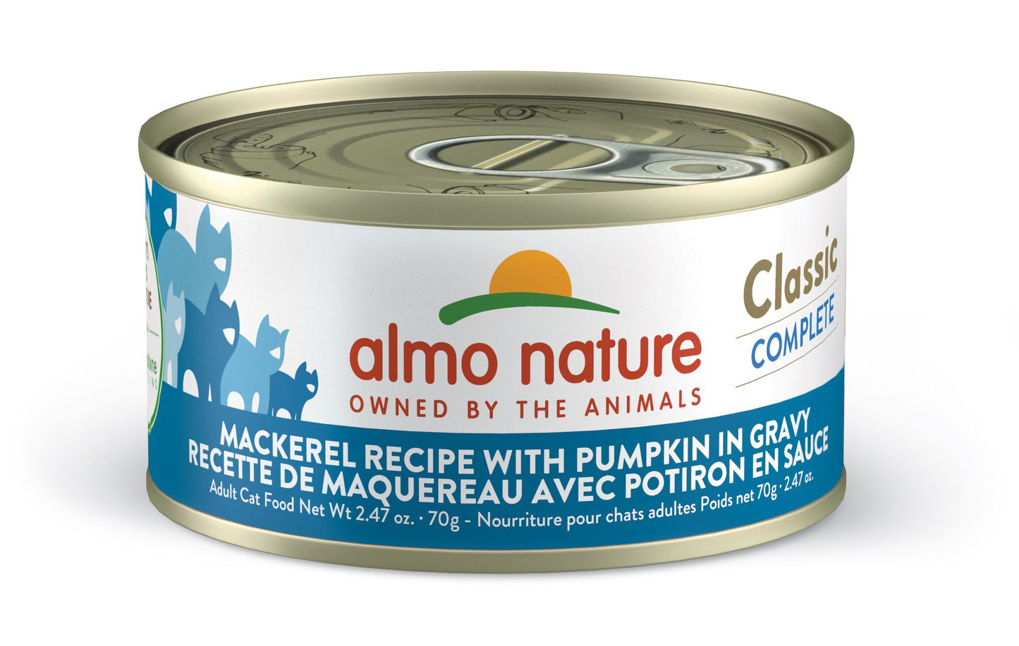 Almo Nature Classic Complete - Mackerel Recipe with Pumpkin in Gravy, 2.47oz