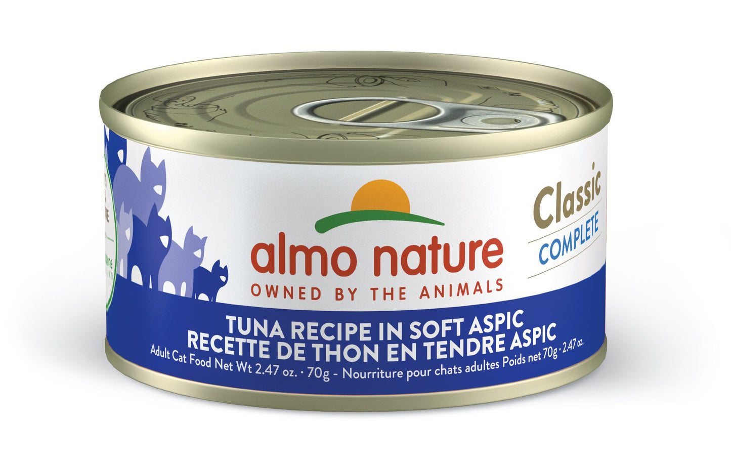 Almo Nature Classic Complete - Tuna Recipe in Soft Aspic, 2.47oz
