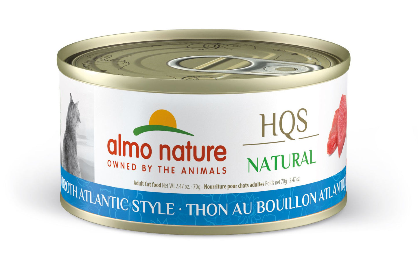 Almo Nature Natural - Tuna in Broth Atlantic Style, 2.47oz