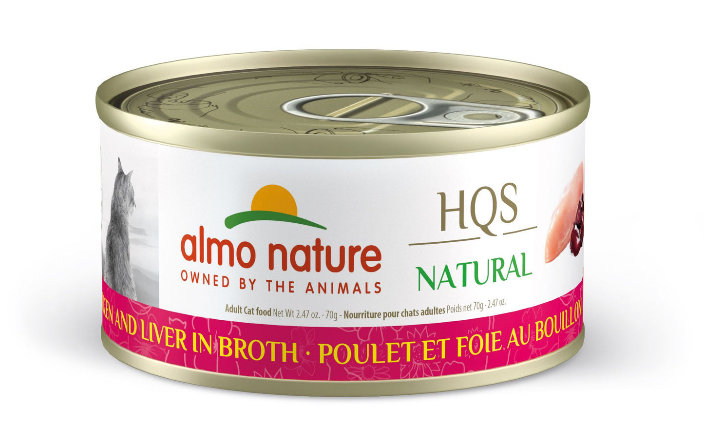 Almo Nature Natural - Chicken and Liver in Broth, 2.47oz