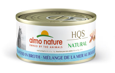 Almo Nature Natural - Mixed Seafood in Broth, 2.47oz