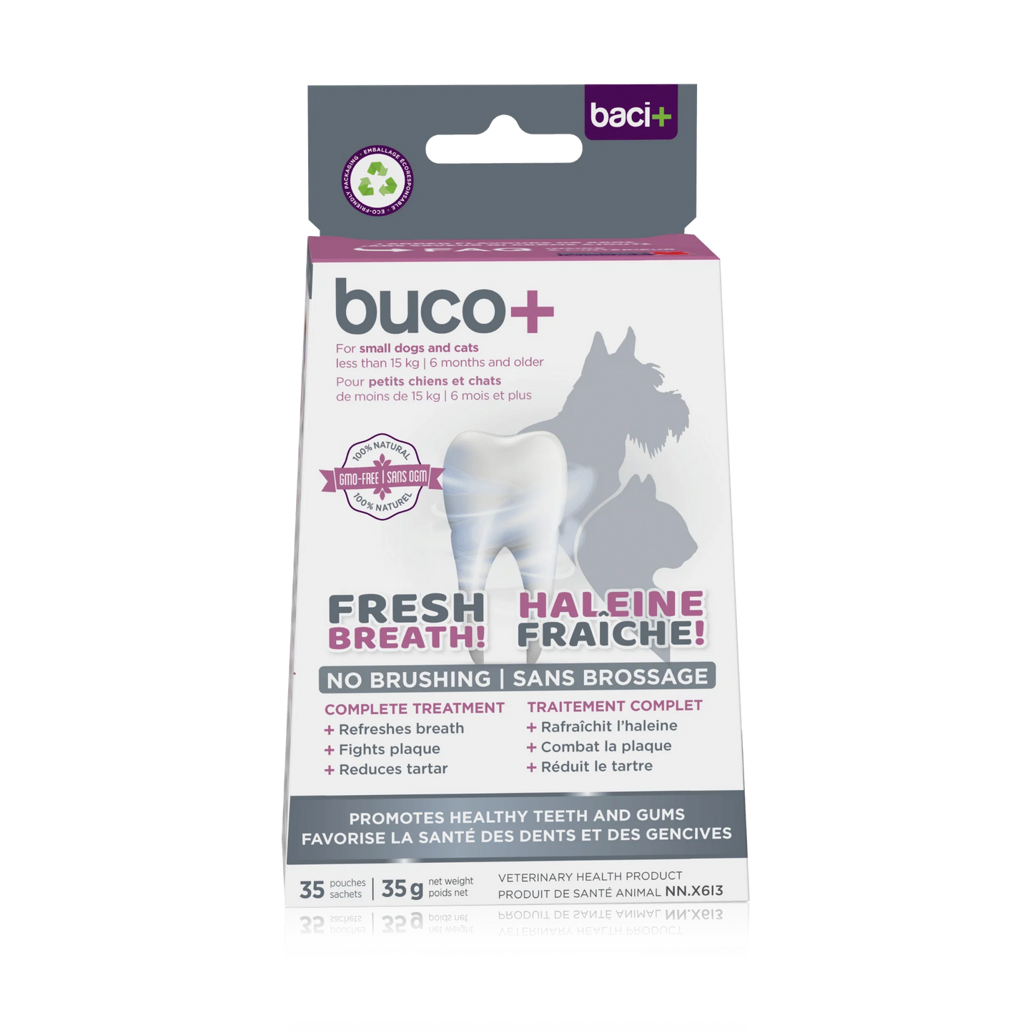 Baci+ Dental Care Powder for Cats under 15kg
