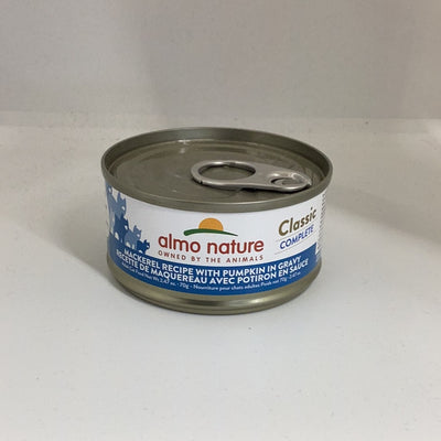 Almo Nature Classic Complete - Mackerel Recipe with Pumpkin in Gravy, 2.47oz