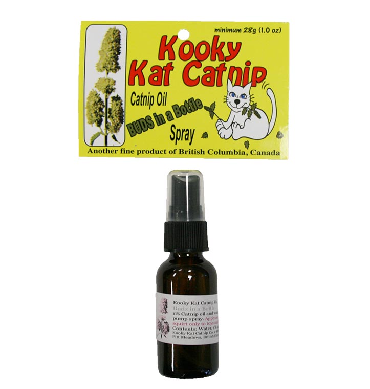 KOOKY KAT Catnip Spray - Budz In a Bottle