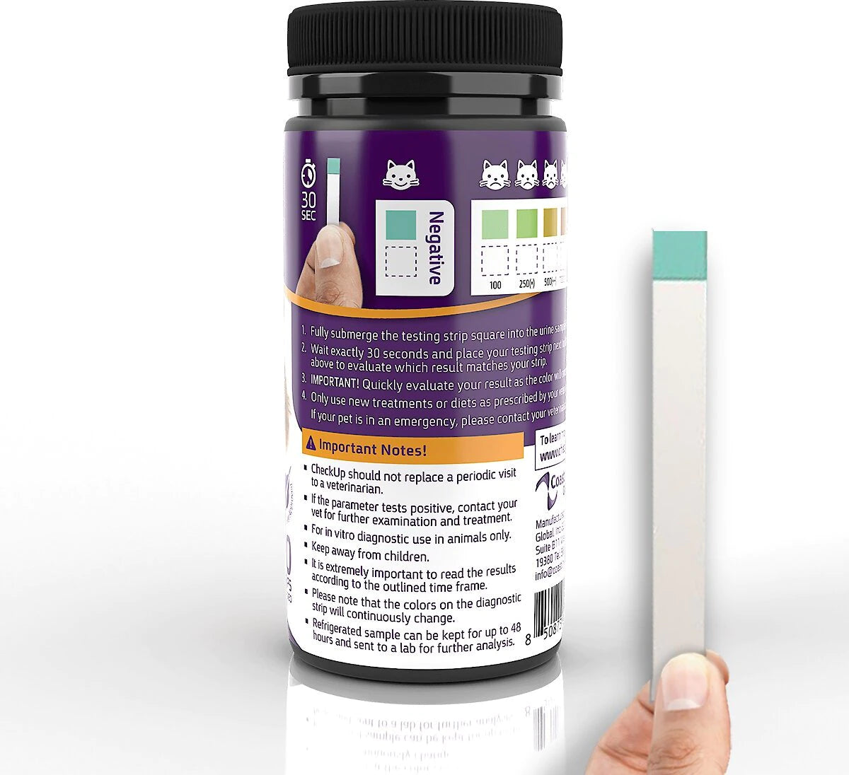 CheckUP DIABETES CHECK Urine Testing (50 STRIPS)