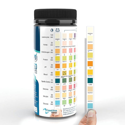 CheckUP PET WELLNESS URINALYSIS TESTING KIT 10 IN 1