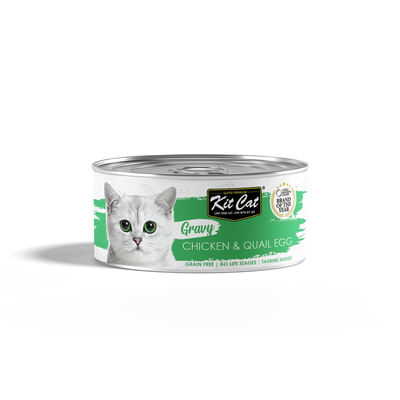 Chicken & Quail Egg - Gravy Canned Food
