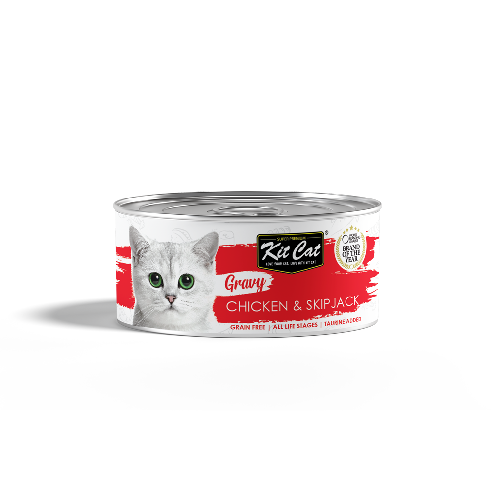 Chicken & Skipjack - Gravy Canned Food