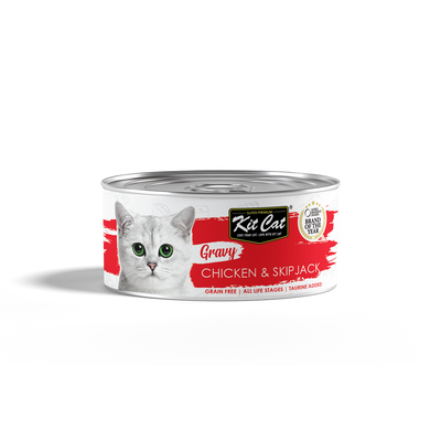 Chicken & Skipjack - Gravy Canned Food