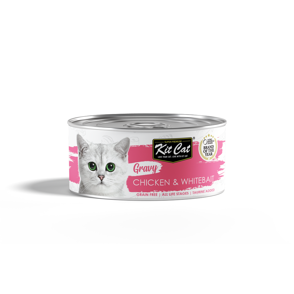 Chicken & Whitebait - Gravy Canned Food