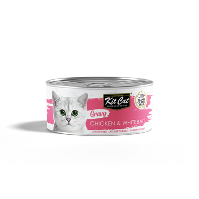 Chicken & Whitebait - Gravy Canned Food