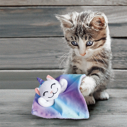 CRACKLES CATICORN CAT TOY