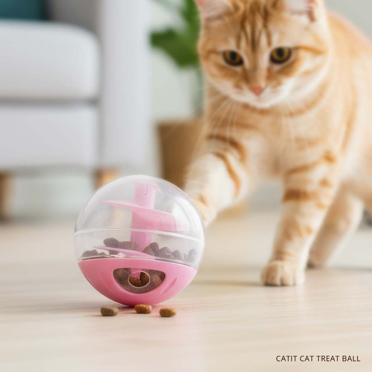 Catit Cat Treat Ball - Pink