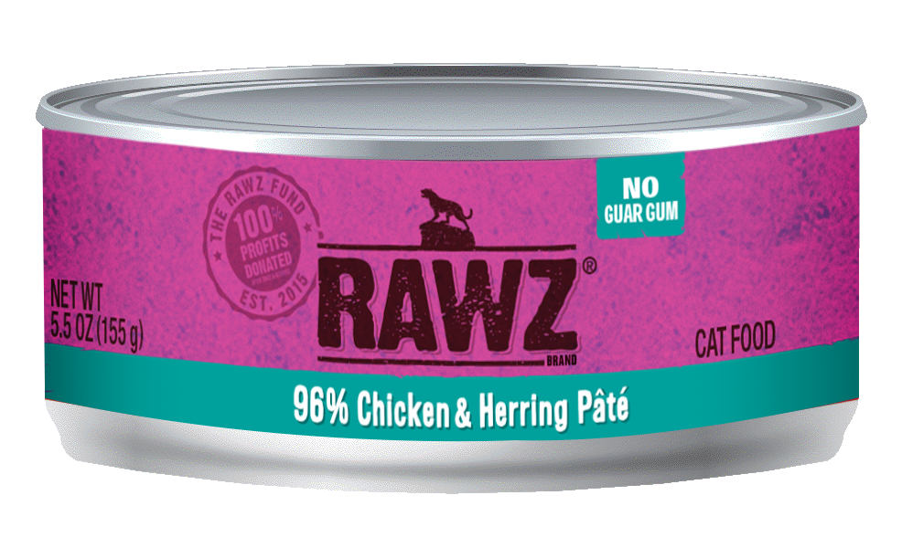 RAWZ® 96% CHICKEN & HERRING PÂTÉ