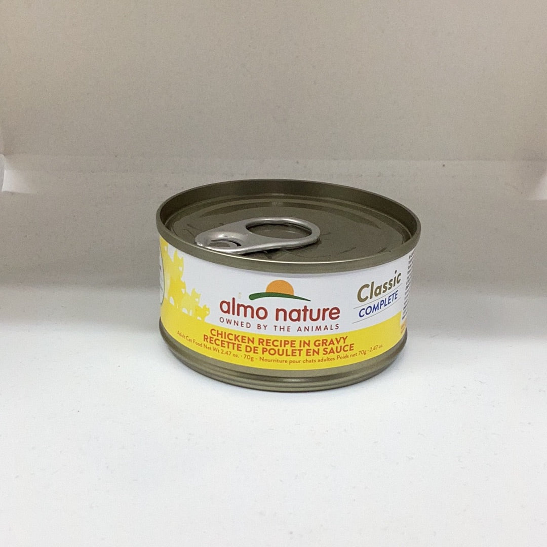 Almo Nature Classic Complete - Chicken Recipe in Gravy, 2.47oz