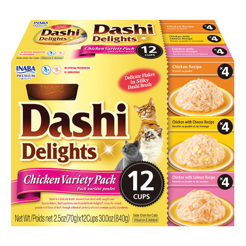 Churu Dashi Delights Chicken Variety Pack (12ct)