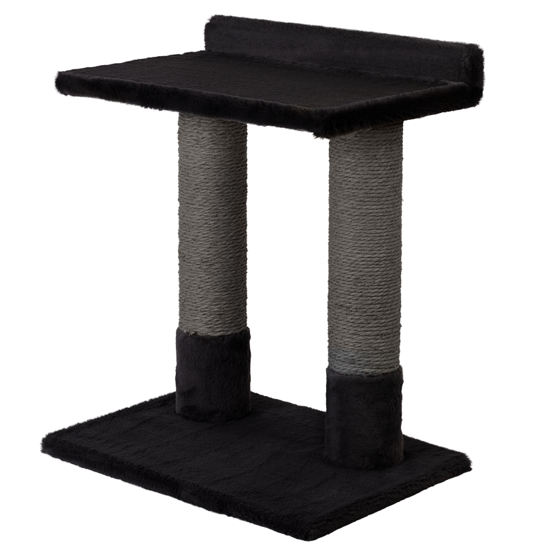 Noba Classic Double Scratching Post Charcoal 24"