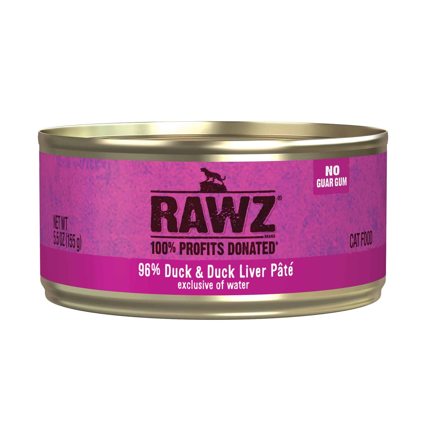 RAWZ® DUCK & DUCK LIVER PÂTÉ WET CAT FOOD