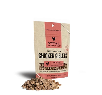 VITAL ESSENTIALS® Freeze Dried Chicken Giblets Treats