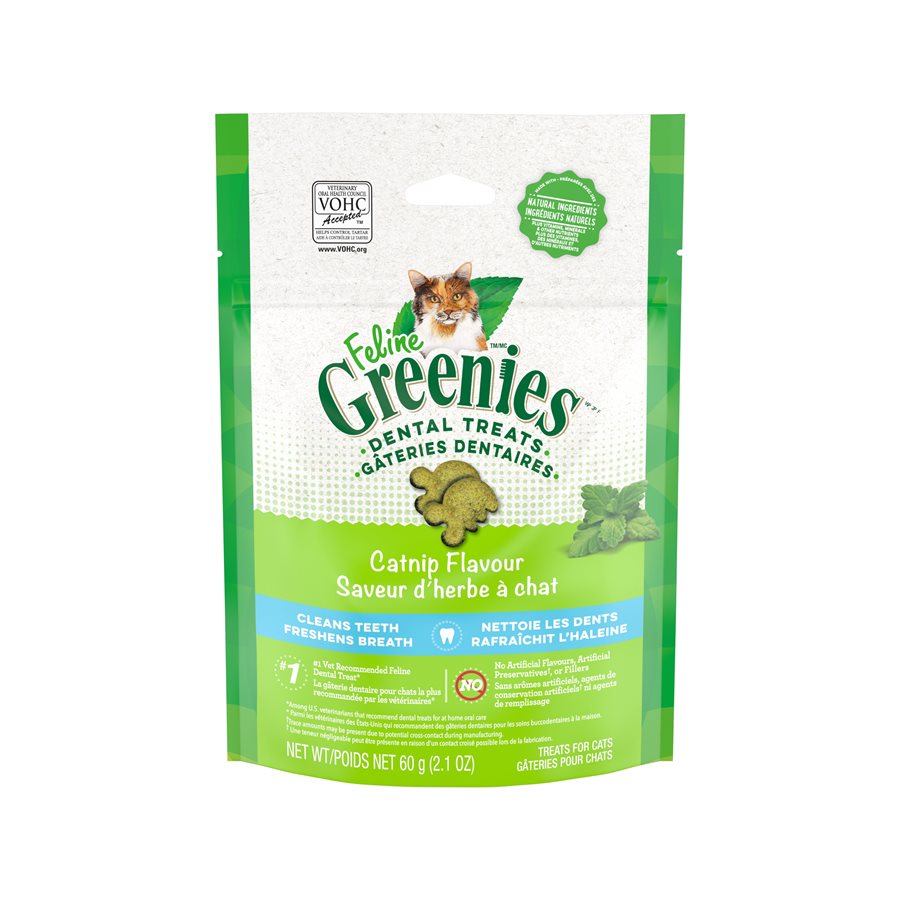 Greenies Feline Catnip Complete Dental Treat
