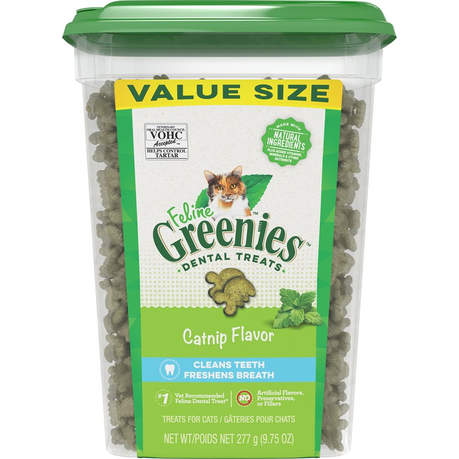 Greenies Feline Catnip Complete Dental Treat