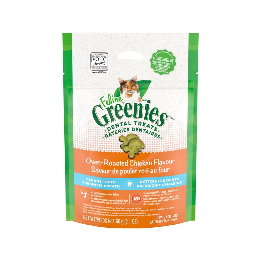 Greenies Feline Chicken Complete Dental Treat