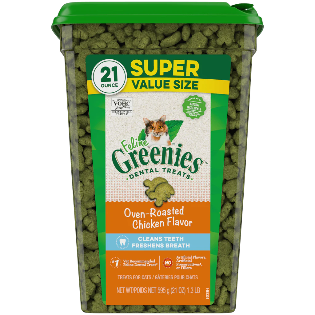 Greenies Feline Chicken Complete Dental Treat