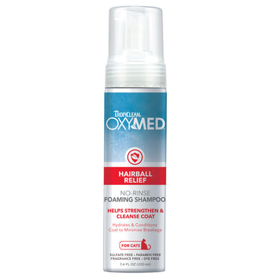 Hairball Relief No-Rinse Foaming Shampoo
