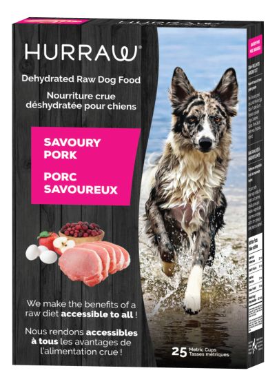 Hurraw Pork Dehydrated Raw Dog Food