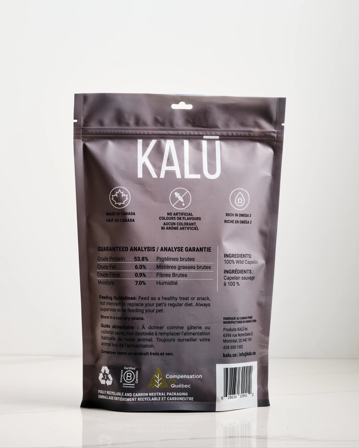 Kalū Dehydrated Wild Capelin