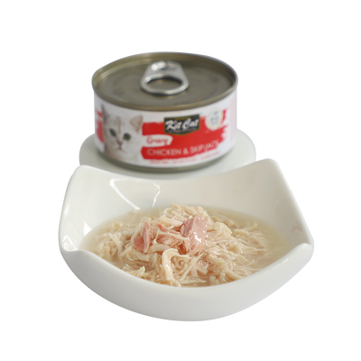 Chicken & Skipjack - Gravy Canned Food